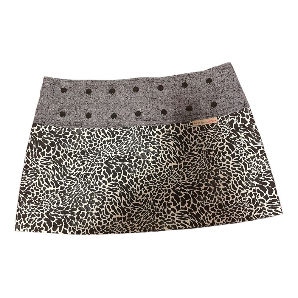 SOLD-SWEET SPOT Skirts Reversible Athletic Skirt Rocking Black